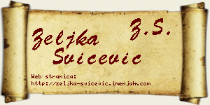 Željka Svičević vizit kartica